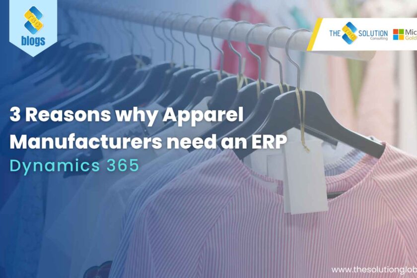 3 REASONS WHY APPAREL MANUFACTURERS NEED AN ERP