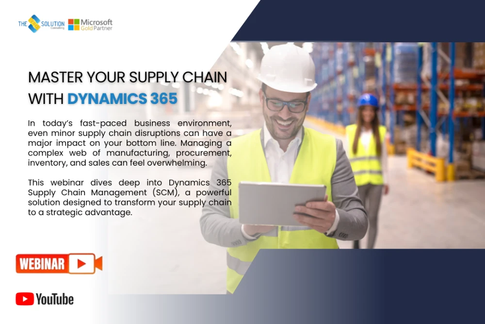 Master Your Supply Chain With Dynamics 365