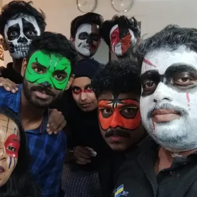 TSC Kochi Office brought out the Halloween spirit all decked up in spooky outfits and scary makeovers.